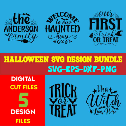 Halloween T-shirt Design Bundle Vol-13 cover image.