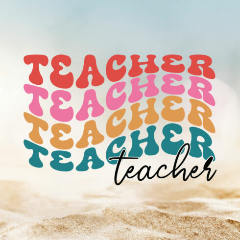 Teacher's Day T-shirt Design 3 cover image.