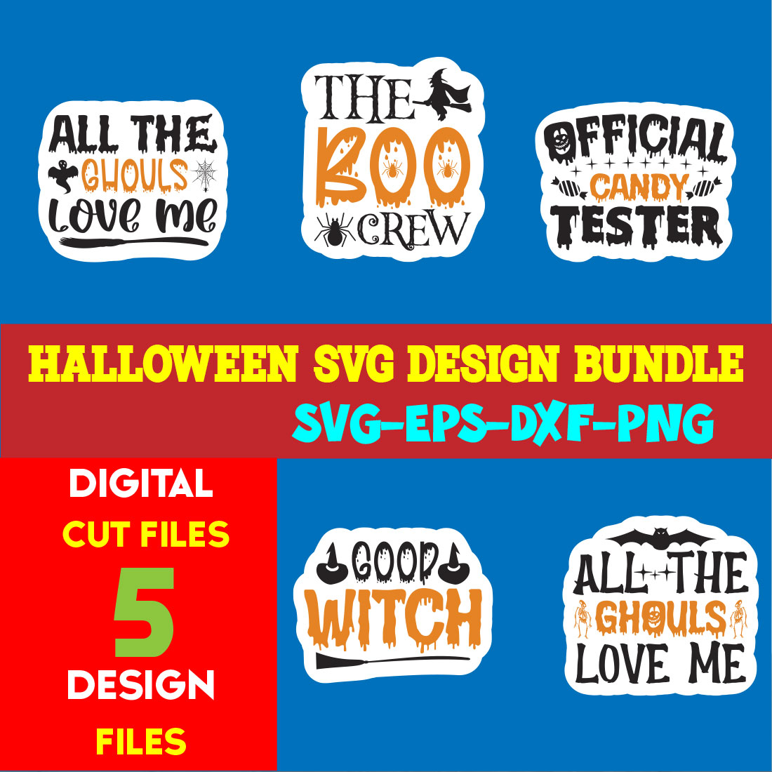 Halloween T-shirt Design Bundle Vol-20 cover image.