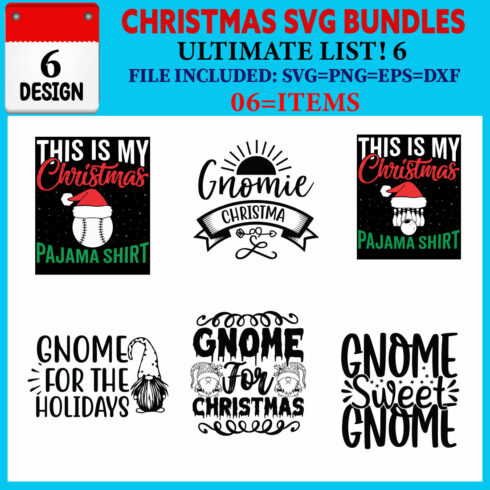 Christmas T-shirt Design Bundle Vol-41 cover image.