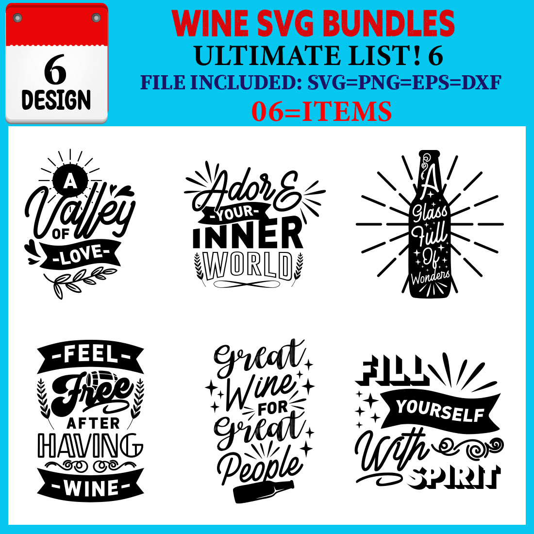 Wine T-shirt Design Bundle Vol-03 cover image.