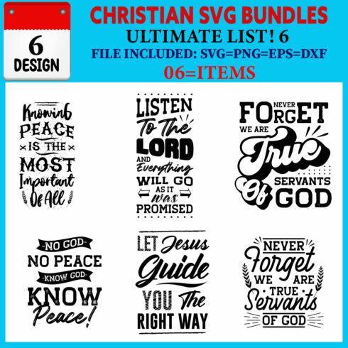Christian T-shirt Design Bundle Vol-03 cover image.