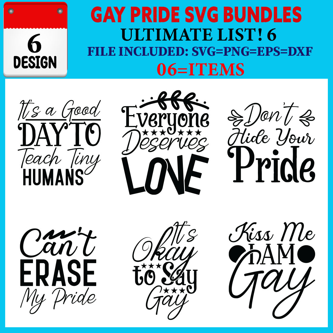 Gay Pride T-shirt Design Bundle Vol-03 cover image.