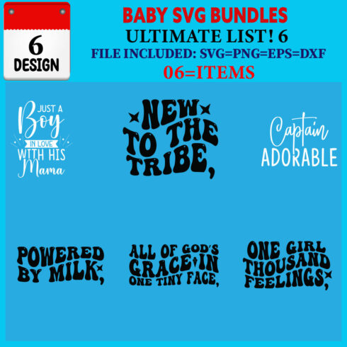 Baby T-shirt Design Bundle Vol-07 cover image.