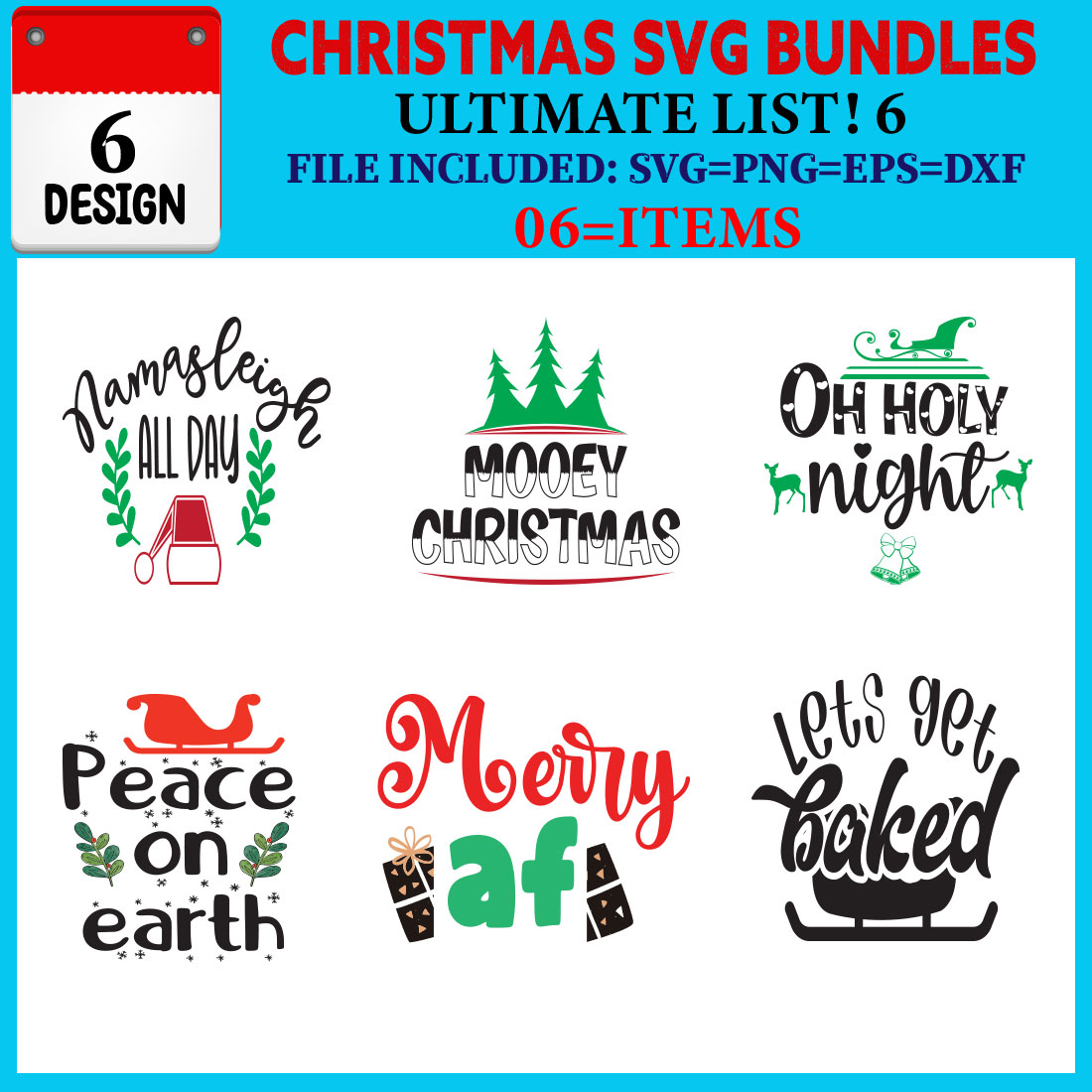 Christmas T-shirt Design Bundle Vol-38 cover image.