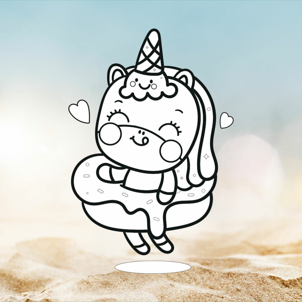 Magical Unicorn Coloring Pages for Kids & Adults VOL-12 - MasterBundles