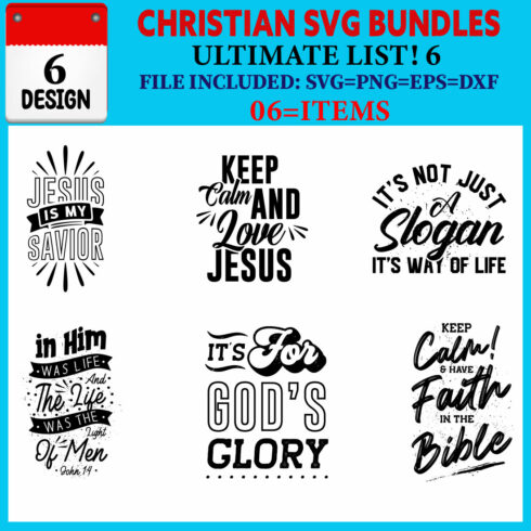Christian T-shirt Design Bundle Vol-02 cover image.