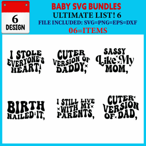 Baby T-shirt Design Bundle Vol-09 cover image.