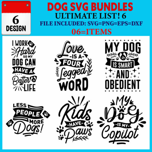 Dog T-shirt Design Bundle Vol-05 cover image.