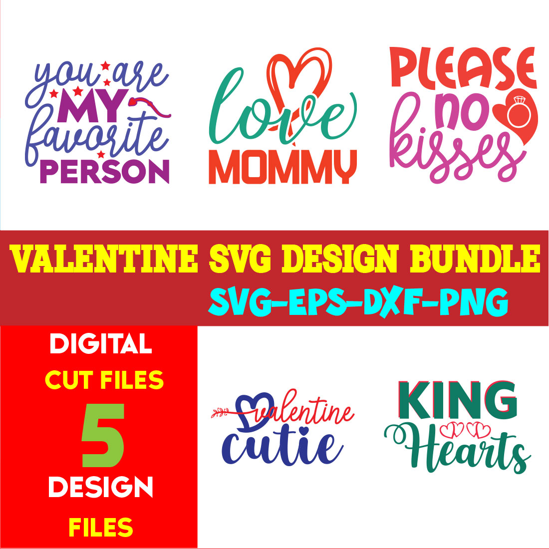 Valentine T-shirt Design Bundle Vol-22 cover image.