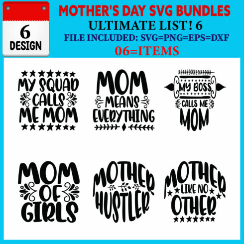 Mother's Day T-shirt Design Bundle Vol-27 cover image.