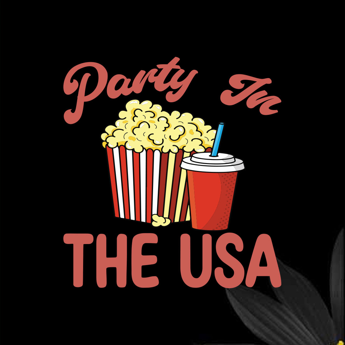 Party In The Usa T-shirt cover image.