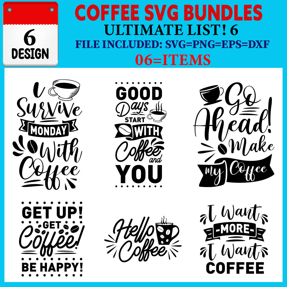 Coffee T-shirt Design Bundle Vol-03 cover image.