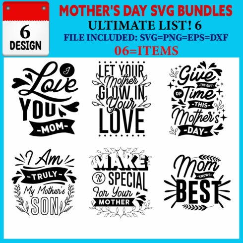 Mother's Day T-shirt Design Bundle Vol-21 cover image.
