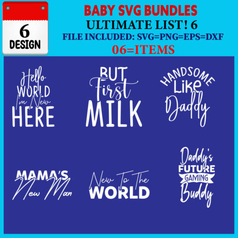 Baby T-shirt Design Bundle Vol-04 cover image.