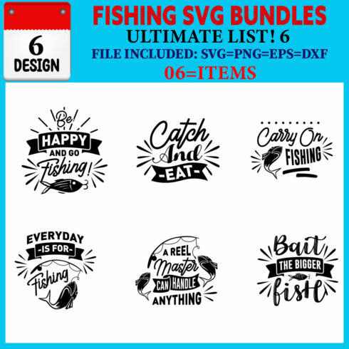 Fishing T-shirt Design Bundle Vol-02 cover image.