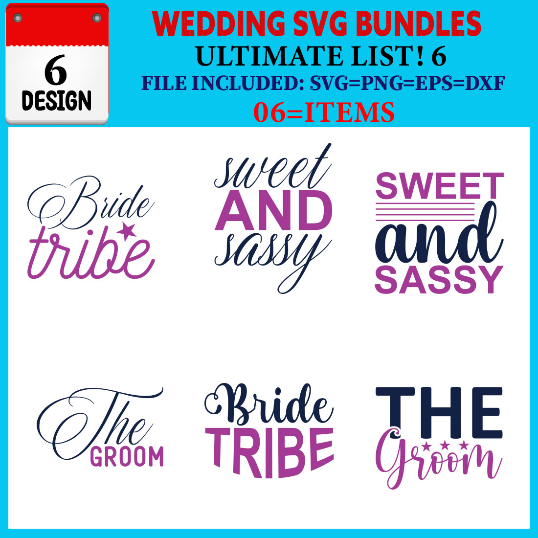 Wedding T-shirt Design Bundle Vol-4 cover image.