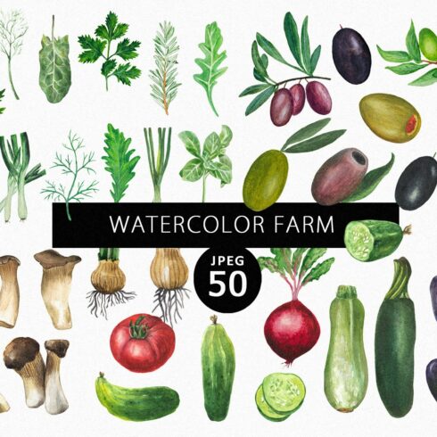 Watercolor Farm cover image.