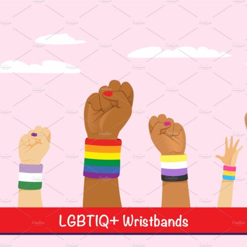 LGBT Flags Wristwand Elements cover image.