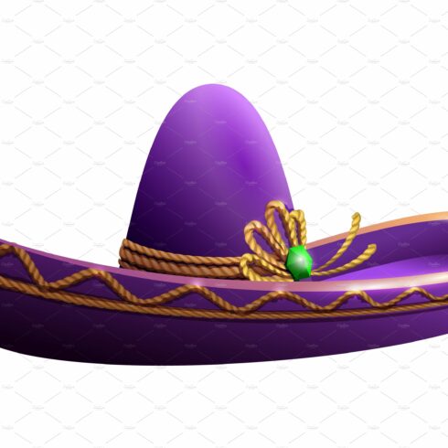 Sombrero Mexican national hat for cover image.