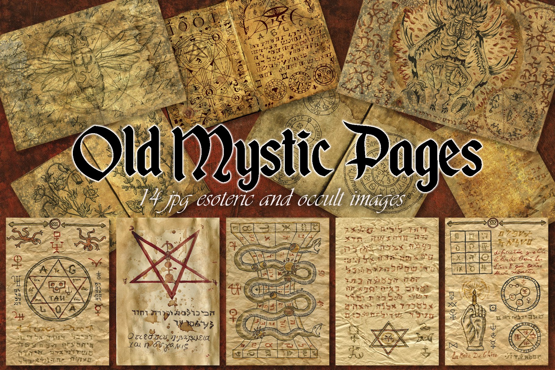 Old Mystic Pages cover image.