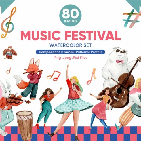Music Festival Watercolor cover image.