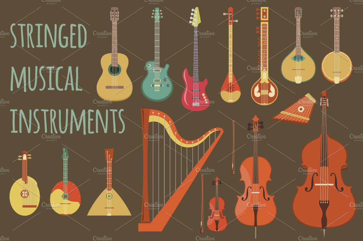 Stringed Musical Instruments preview image.
