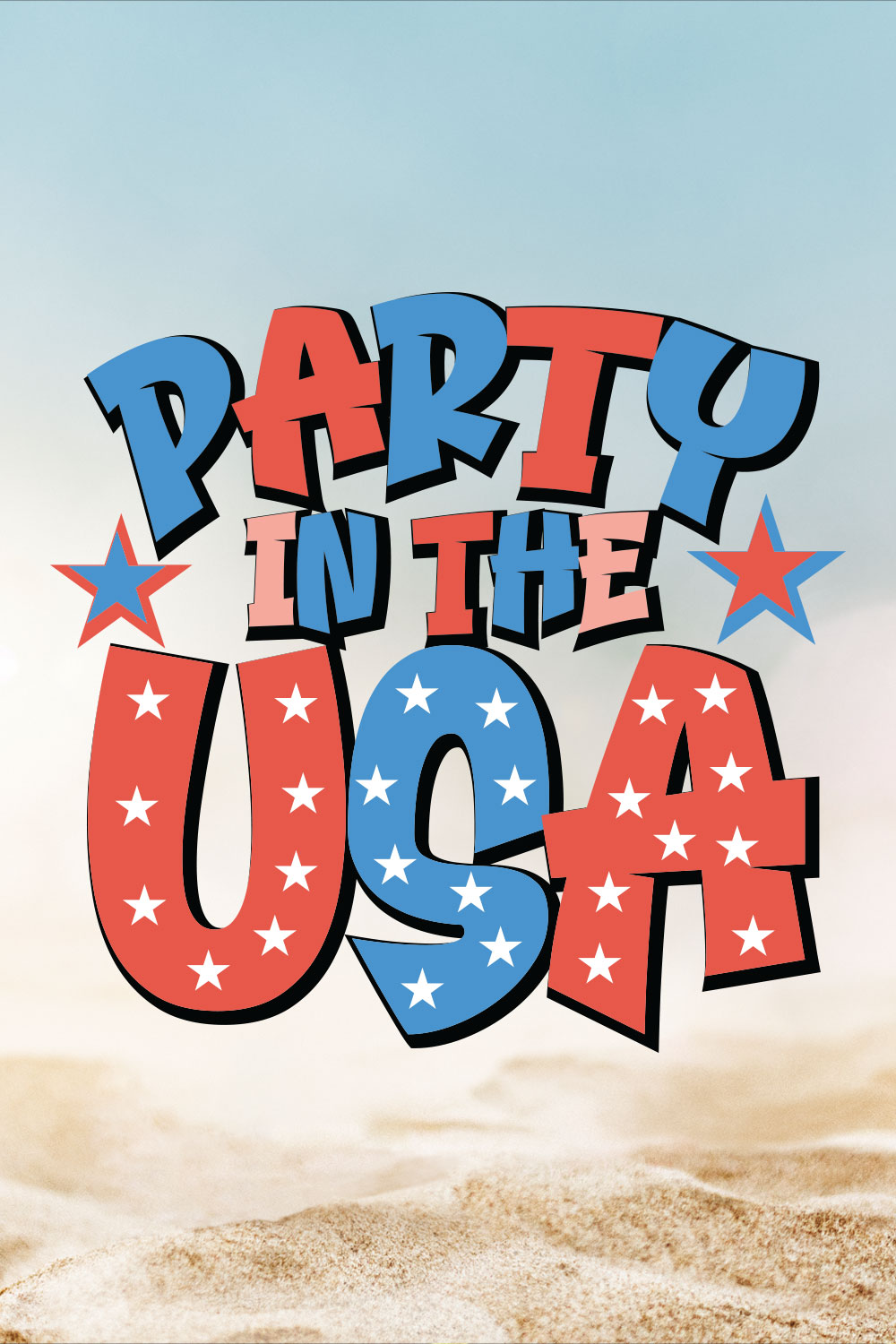 Party In The Usa 02 pinterest preview image.