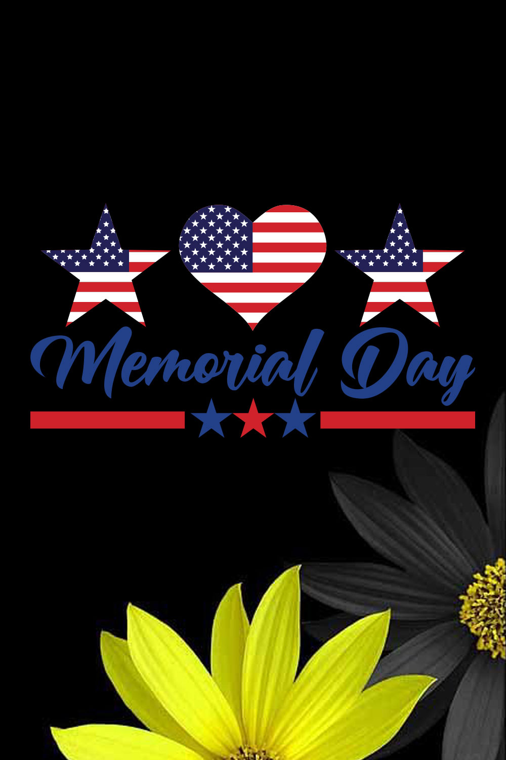 Memorial Day pinterest preview image.