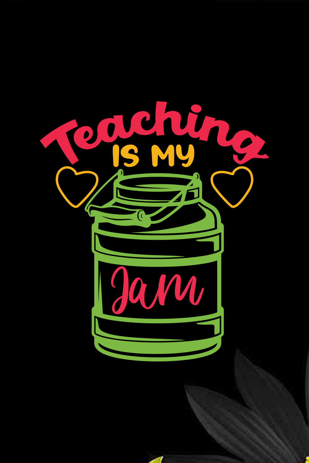 Teaching Is My Jam pinterest preview image.