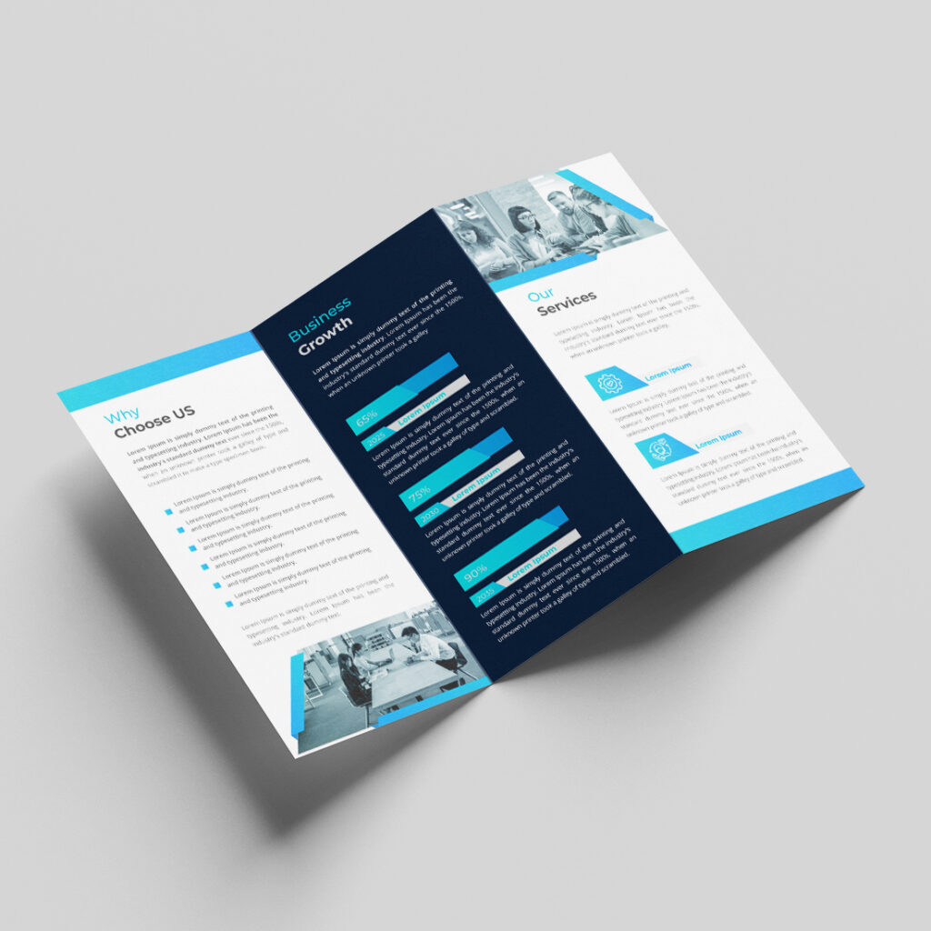 Trifold Brochure Template Design - MasterBundles