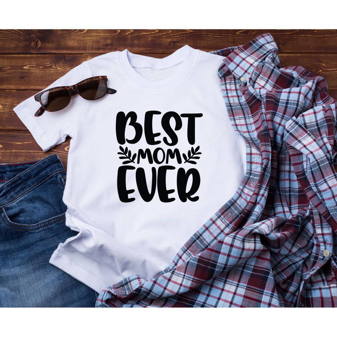 Mother's Day T-shirt Design Bundle Vol-24 preview image.