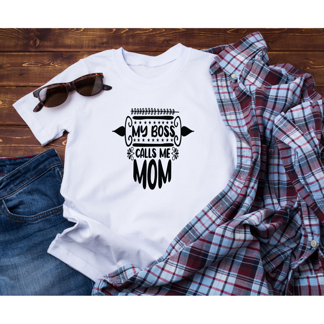 Mother's Day T-shirt Design Bundle Vol-27 preview image.