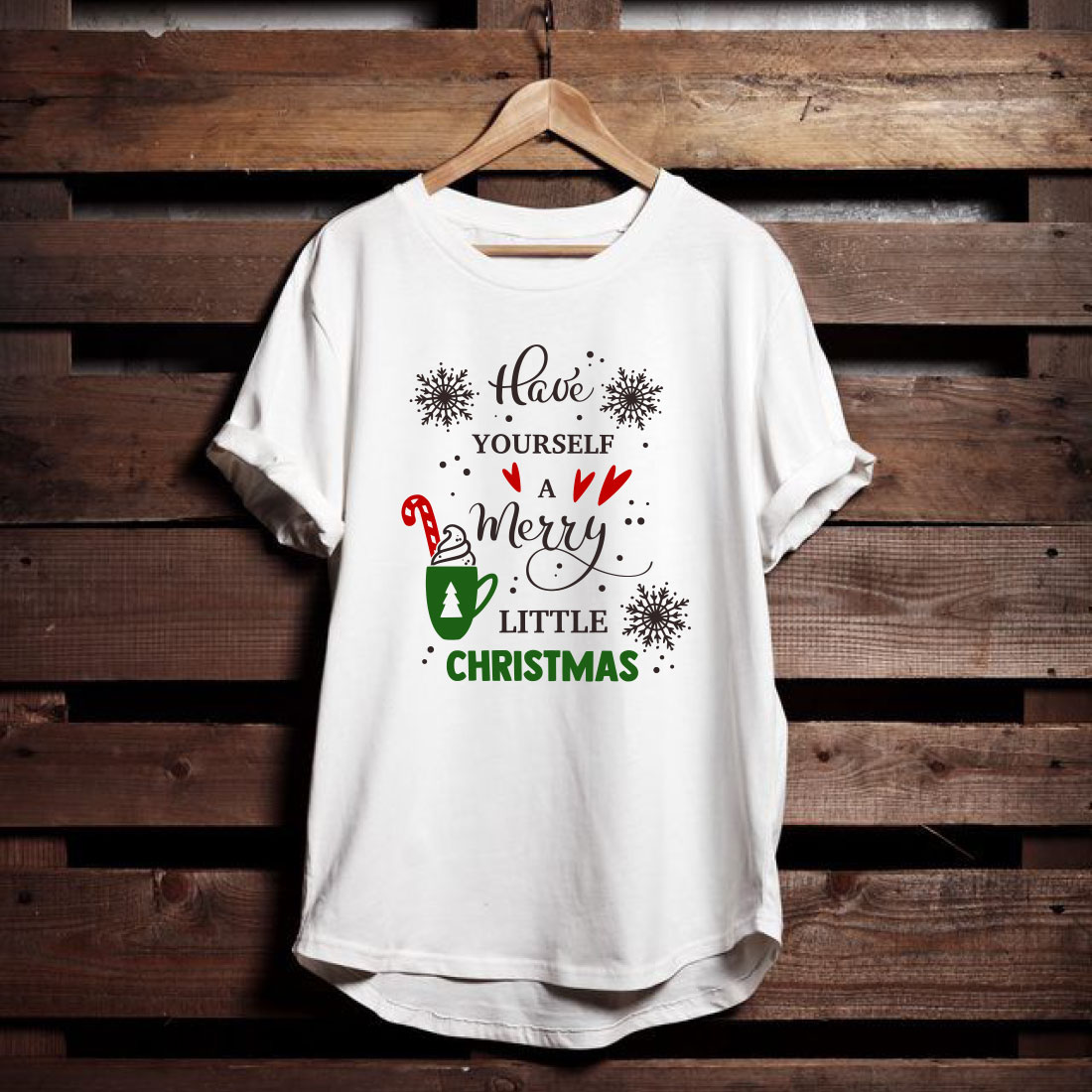 Christmas SVG T-shirt Design Bundle Volume-93 preview image.