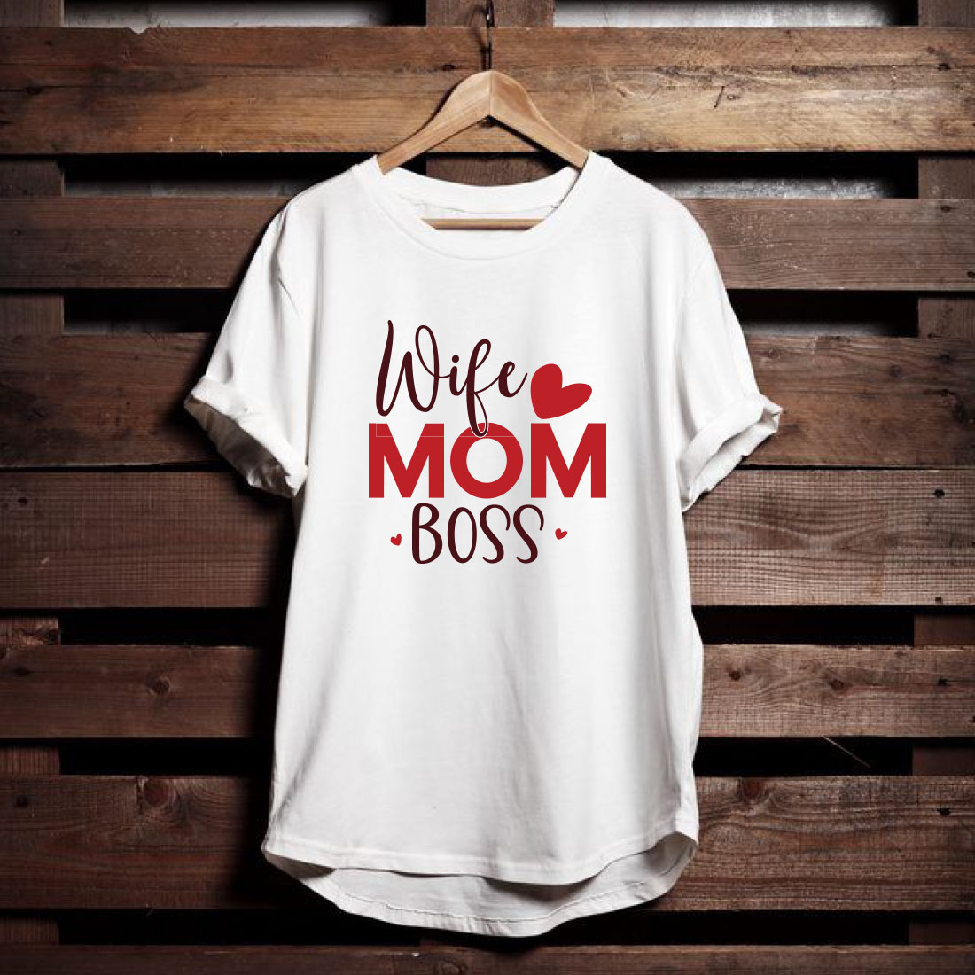 Mothers Day T-shirt Design Bundle Volume-17 preview image.