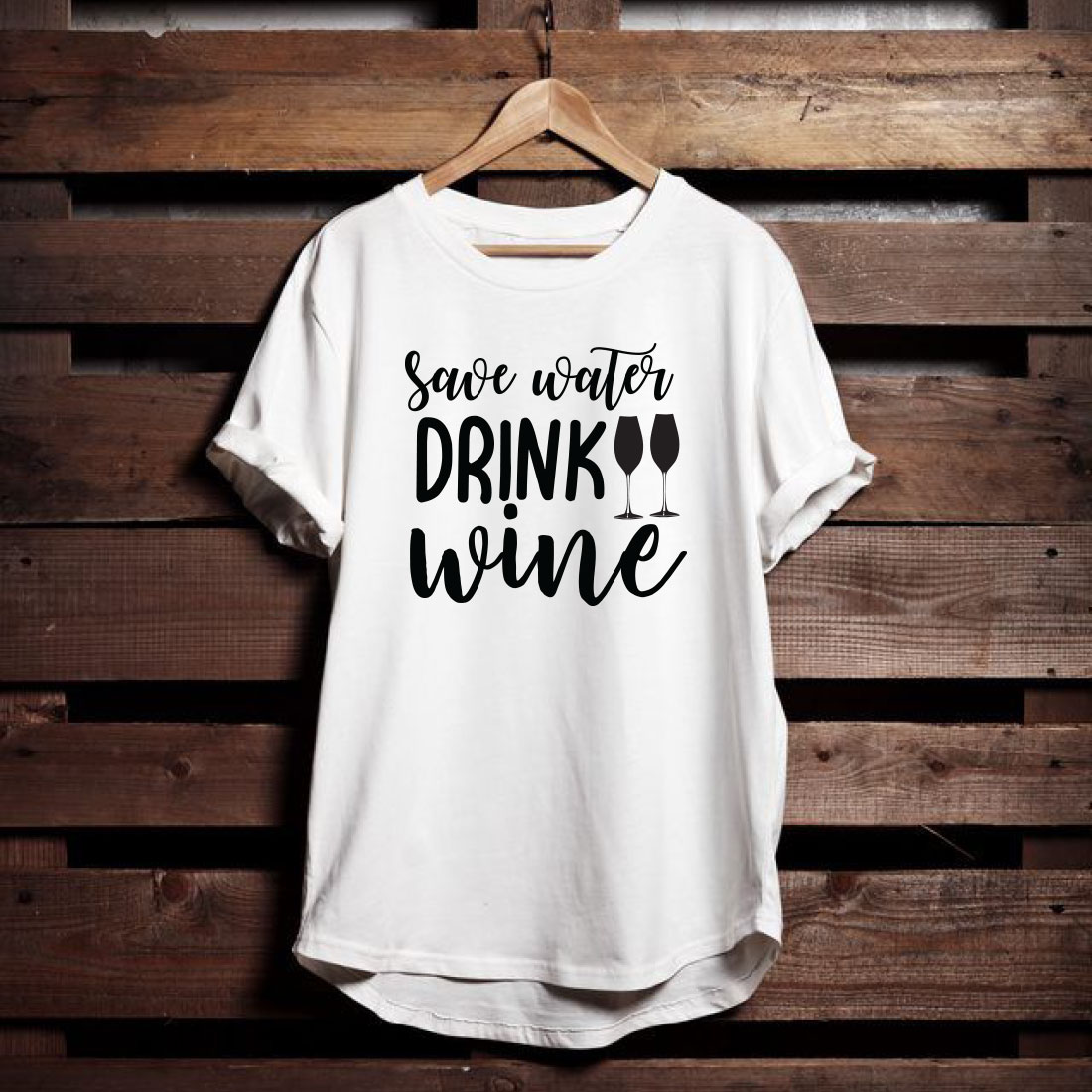 Wine T-shirt Design Bundle Volume-01 preview image.