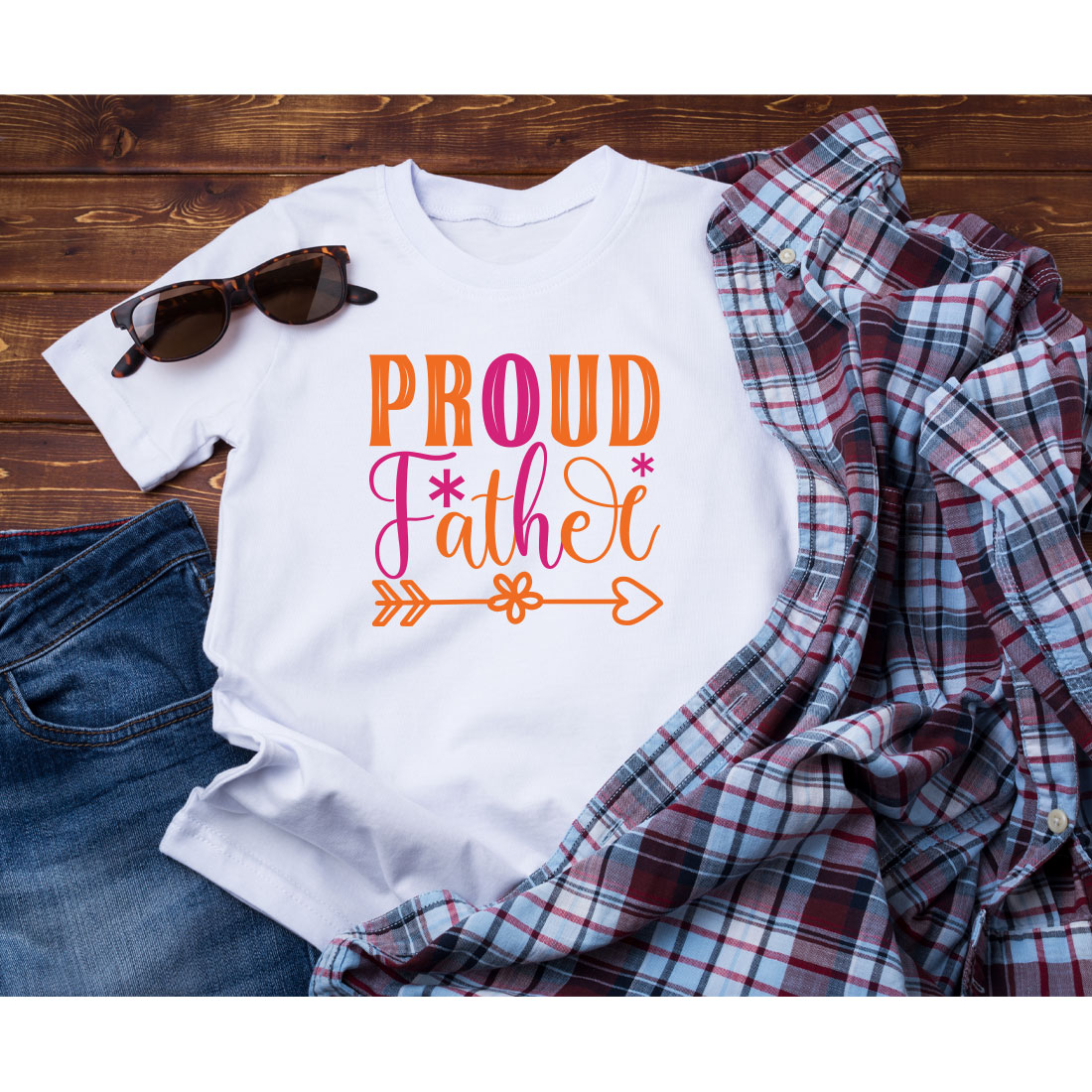 Fathers Day T-shirt Design Bundle Vol-08 preview image.