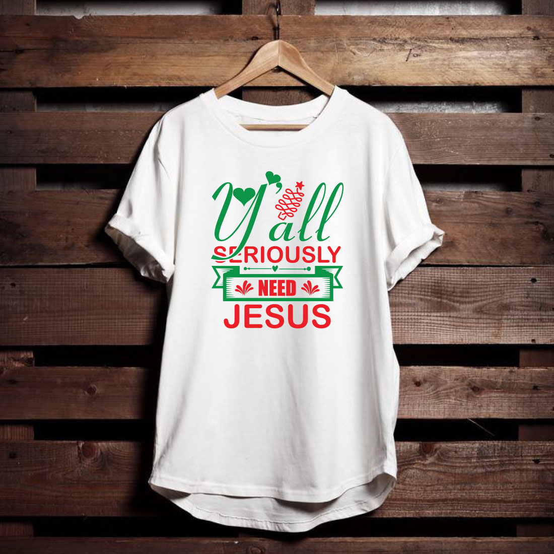 Christmas SVG T-shirt Design Bundle Volume-104 preview image.