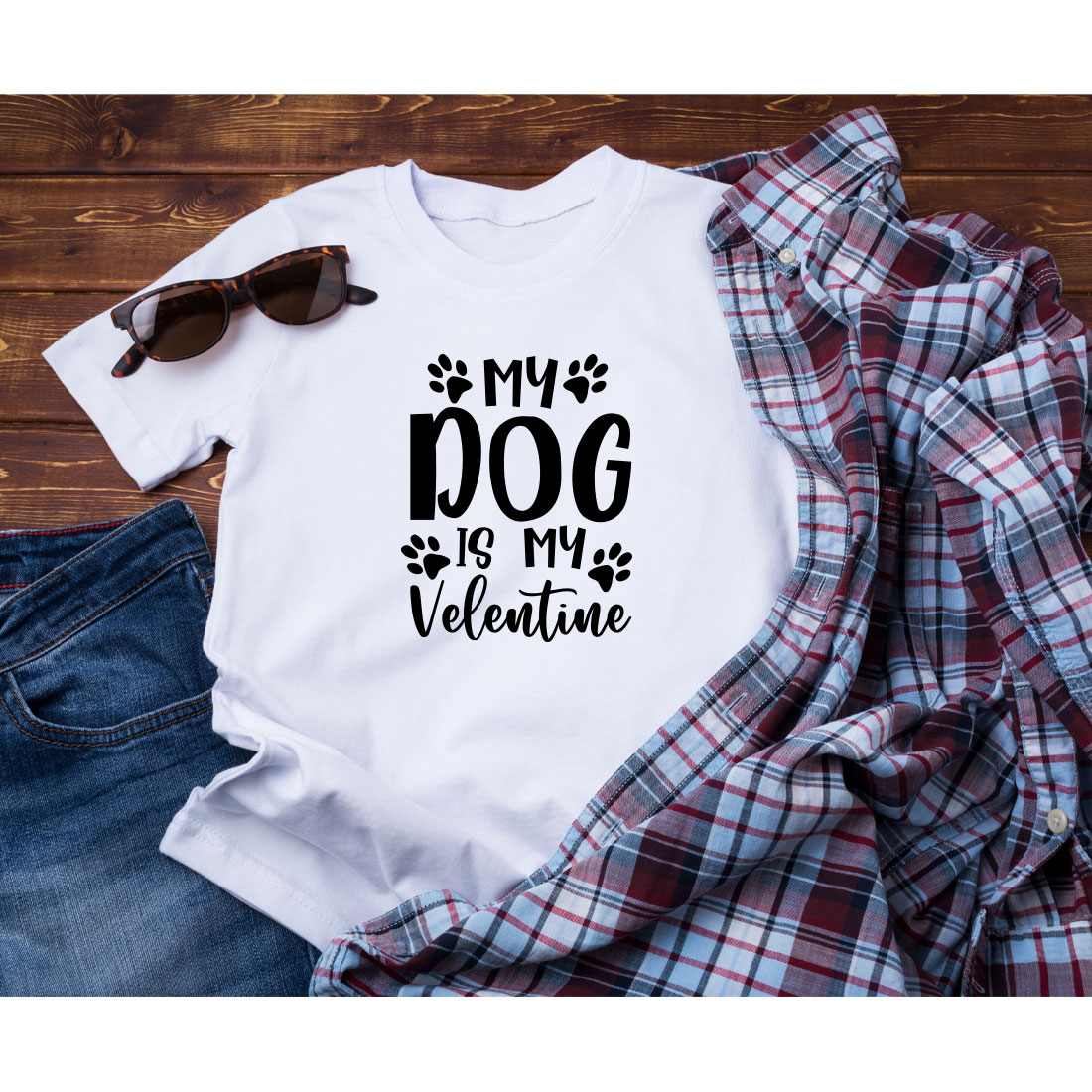 Dog T-shirt Design Bundle Vol-07 preview image.
