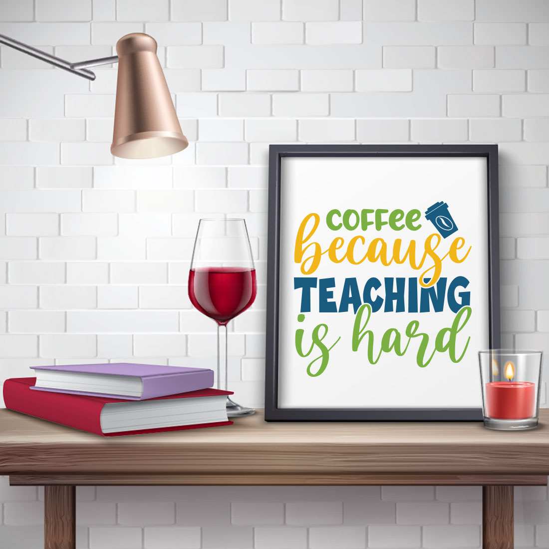 Coffee Because Teaching Is Hard preview image.