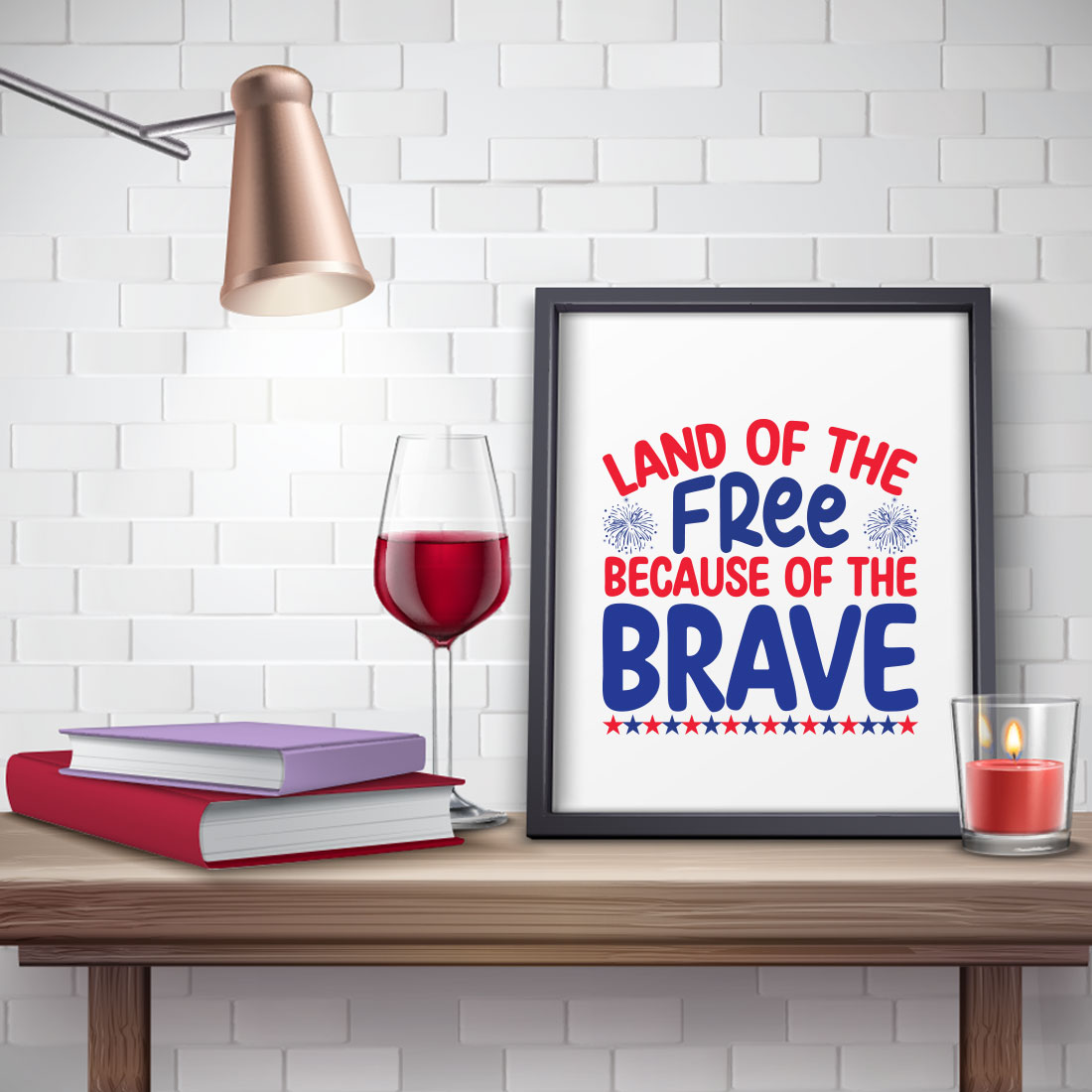 Land Of The Free Because Of The Brave preview image.