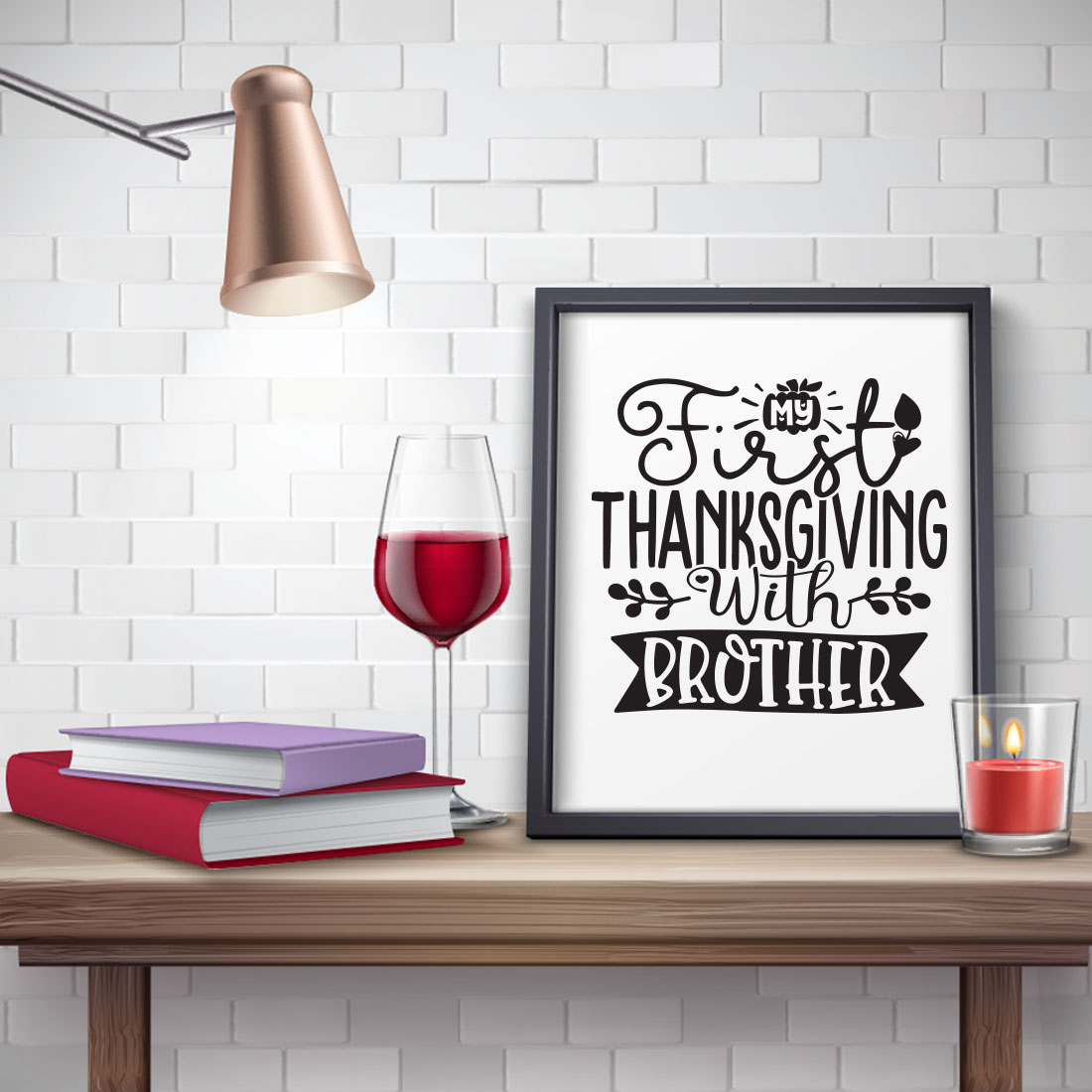 Thanksgiving T-shirt Design Bundle preview image.