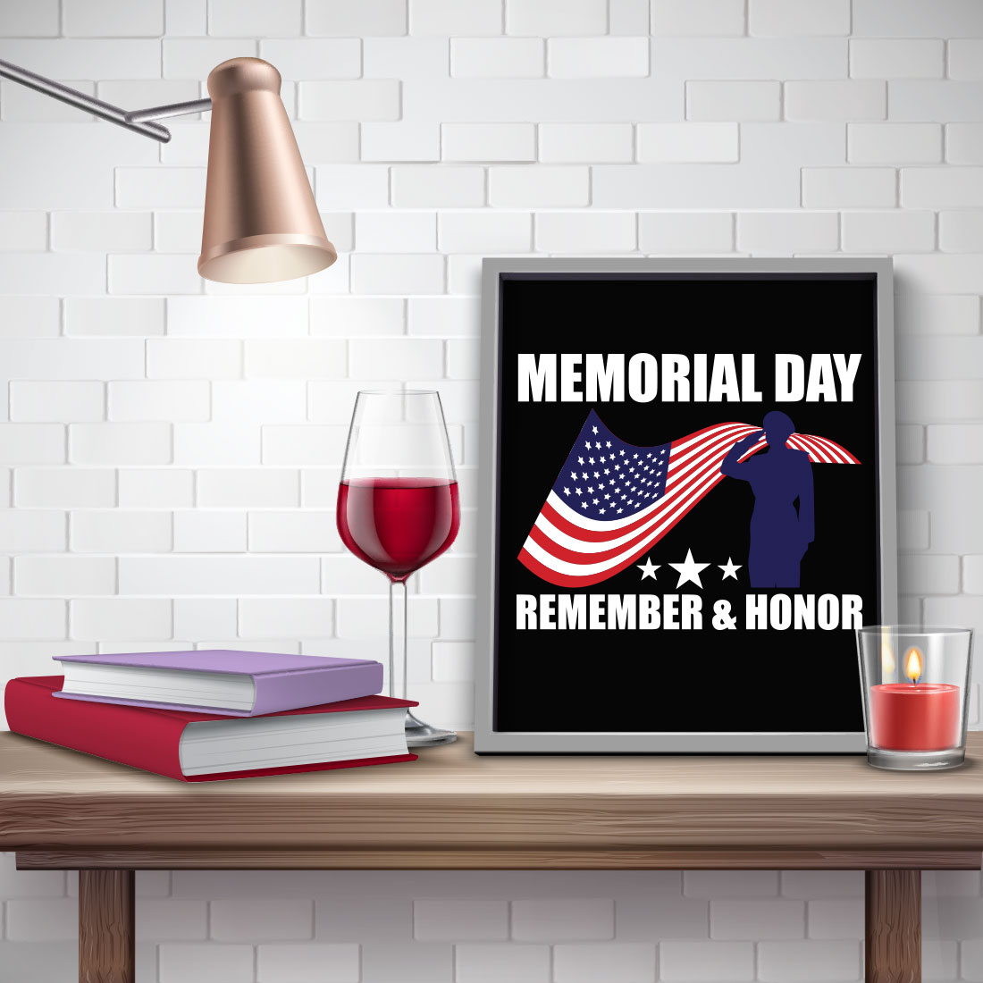 Memorial Day Remember & Honor preview image.