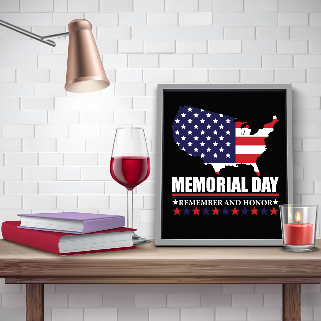 Memorial Day Remember And Honor preview image.