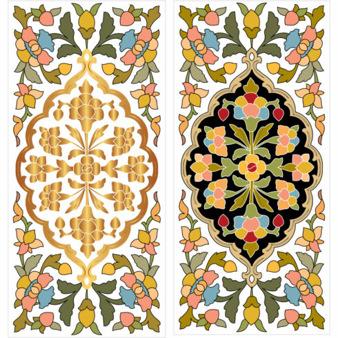 100 ORNAMENT DESIGN vector art for $32 only cover image.