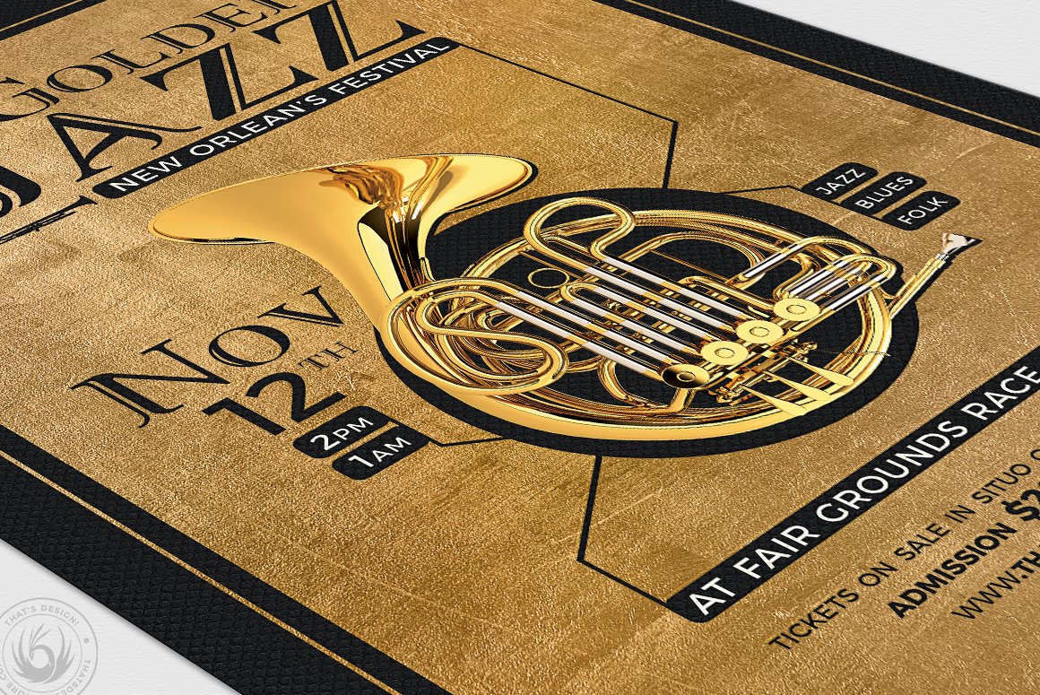 06 golden jazz flyer template v4 77