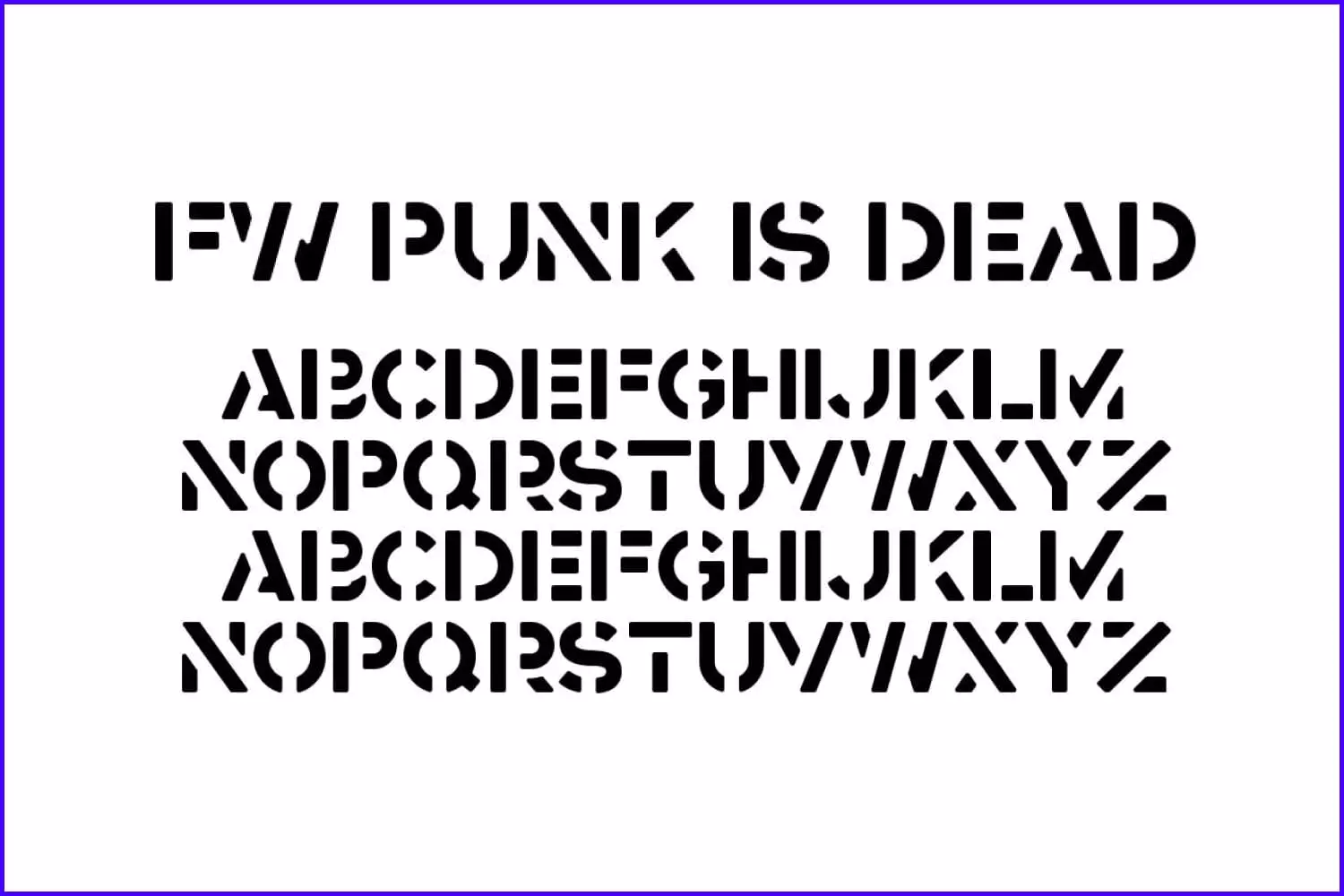 From Grunge to Punk: 25+ Punk Fonts for Alternative Design Styles