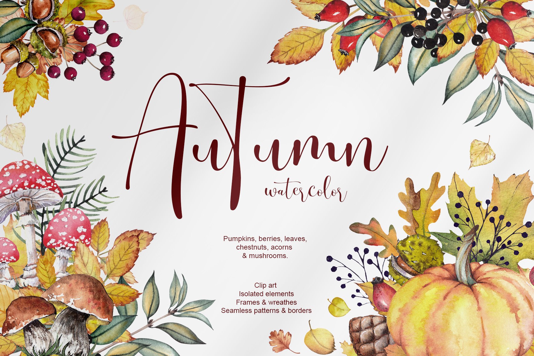 Watercolor Autumn cover image.
