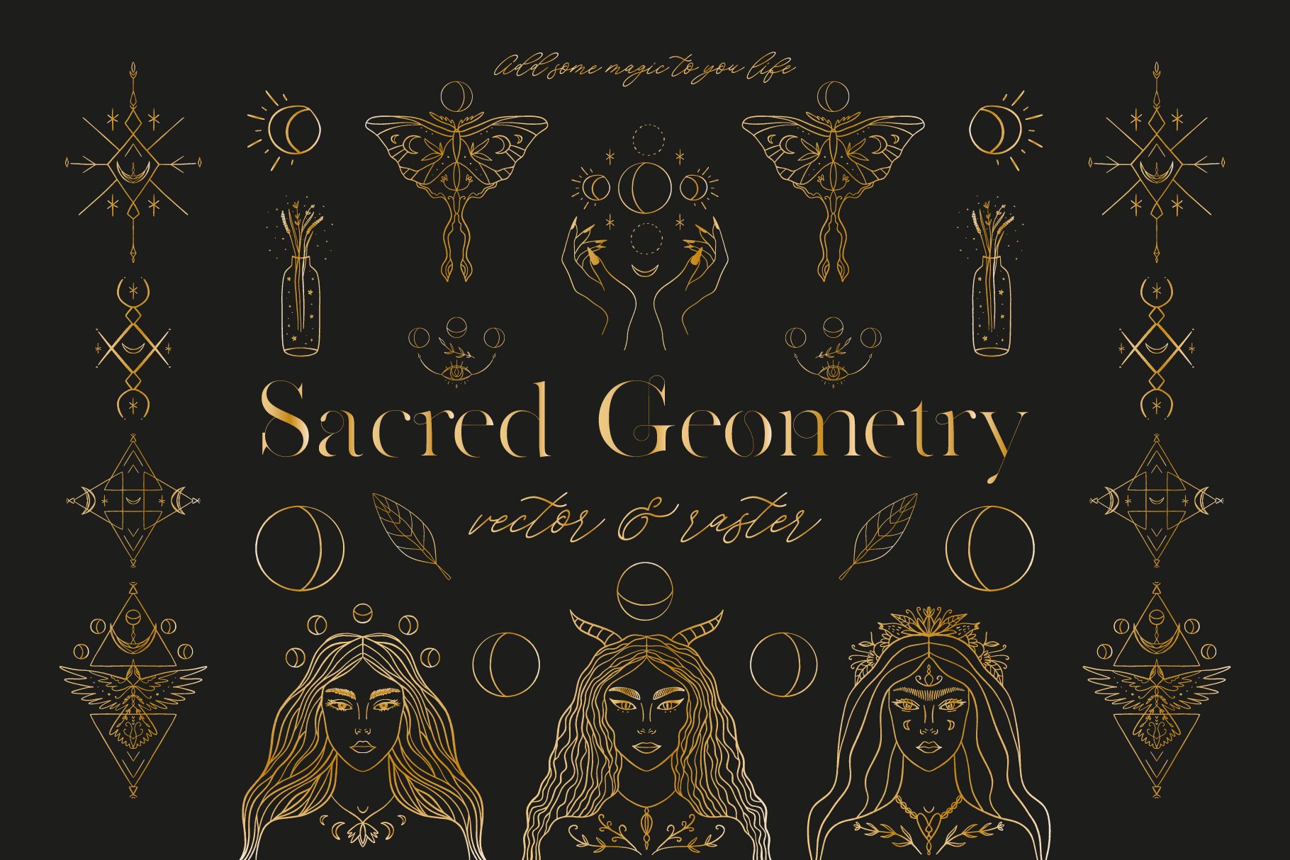 Sacred Geometry Bundle cover image.