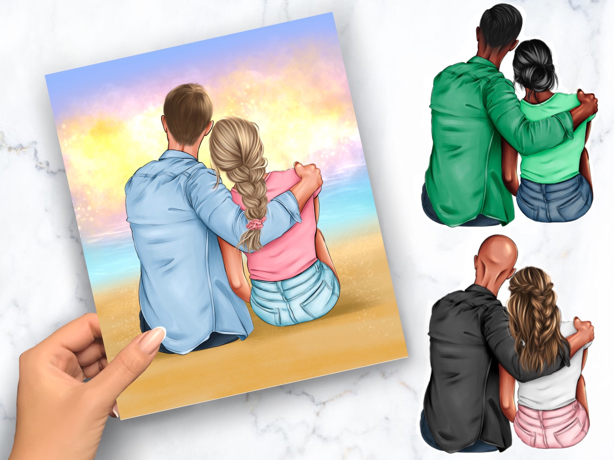 couple at sunset cover image.